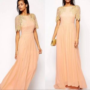 Virgos Lounge Lena Maxi Dress with Embellishment